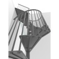 Minka Spindeltreppe Portofino 42 - 300,3cm Geschosshöhe Grau 140cm Durchmesser Minka Spindeltreppe Portofino 42 - 300,3cm Geschosshöhe Grau 140cm Durchmesser-small