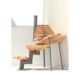 Minka Mittelholmtreppe Comfort Top Turn 37 - 312cm Geschosshöhe Buche Grau Minka Mittelholmtreppe Comfort Top Turn 37 - 312cm Geschosshöhe Buche Grau-small
