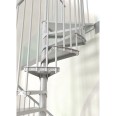 Minka Spindeltreppe Rondo Smart 37 - 305,5cm Geschosshöhe Weiß 120cm Durchmesser Minka Spindeltreppe Rondo Smart 37 - 305,5cm Geschosshöhe Weiß 120cm Durchmesser-small