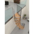Minka Spindeltreppe Paris 38 - 282cm Geschosshöhe Buche Grau 140cm Durchmesser Minka Spindeltreppe Paris 38 - 282cm Geschosshöhe Buche Grau 140cm Durchmesser-small