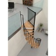 Minka Spindeltreppe Paris 38 - 282cm Geschosshöhe Buche Schwarz 140cm Durchmesser Minka Spindeltreppe Paris 38 - 282cm Geschosshöhe Buche Schwarz 140cm Durchmesser-small