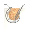 Minka Spindeltreppe Spiral Smart 38 - 305,5cm Geschosshöhe Buche Grau 100cm Durchmesser Minka Spindeltreppe Spiral Smart 38 - 305,5cm Geschosshöhe Buche Grau 100cm Durchmesser-small