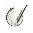 Minka Spindeltreppe Spiral Smart 38 - 305,5cm Geschosshöhe Weiß Schwarz 120cm Durchmesser Minka Spindeltreppe Spiral Smart 38 - 305,5cm Geschosshöhe Weiß Schwarz 120cm Durchmesser-small