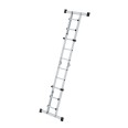 MUNK Teleskopleiter mit Traverse 4x3 Sprossen MUNK Teleskopleiter mit Traverse 4x3 Sprossen-small