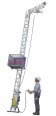 Siedra Bau Materialaufzug BA 150 ST Apache 11m komplett Siedra Bau Materialaufzug BA 150 ST Apache 11m komplett-small