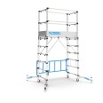 Zarges mobiles und teleskopierbares Klappgerüst Teletower 1T bis 4,00m AH-small