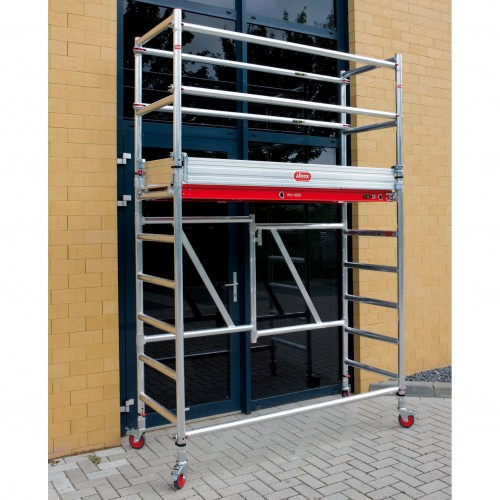 Altrex Klappgerüst RS Tower 54 Aluminium Fiber-Deck Plattform 0,75x1,85m ohne Safe-Quick 6,8m AH