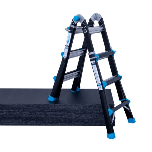 ASC Eurostairs Vielzweckleiter für den professionellen Einsatz 4x3 Sprossen