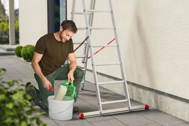 Hailo HobbyStep combi Mehrzweckleiter