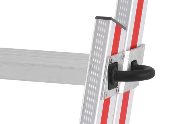 Hymer Plattformleiter Protect+ mit Teleskopausleger und Sicherheitstüren 5-8 Sprossen