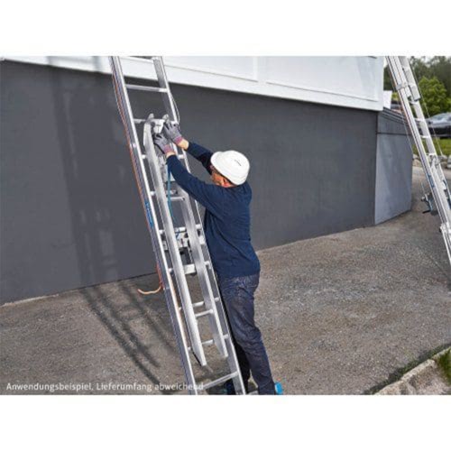 Mauderer Blitzgerüst als Dachschutzwand Komplett-Angebot inkl. Leitern und Sicherheitsnetz