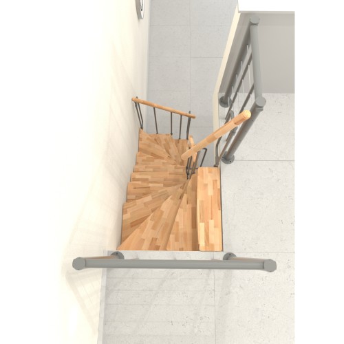 Minka Mittelholmtreppe Joker Turn 180° 35 - 304cm Geschosshöhe