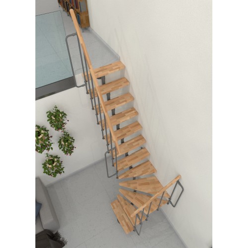 Minka Mittelholmtreppe Joker Turn 35 - 304cm Geschosshöhe