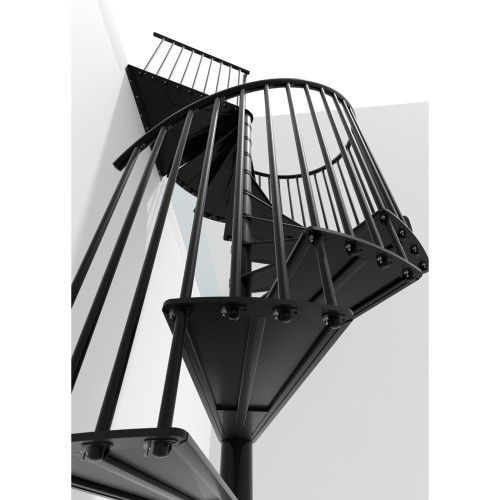 Minka Spindeltreppe Portofino 42 - 300,3cm Geschosshöhe