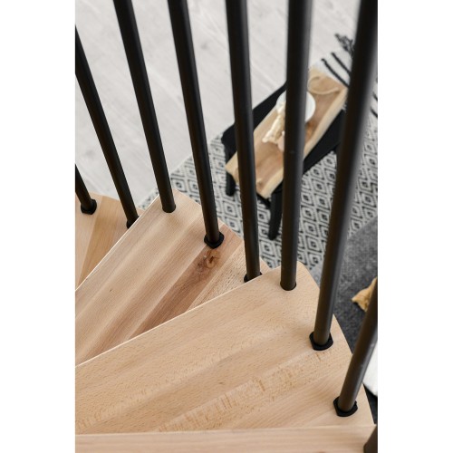 Minka Spindeltreppe Spiral Smart 38 - 305,5cm Geschosshöhe
