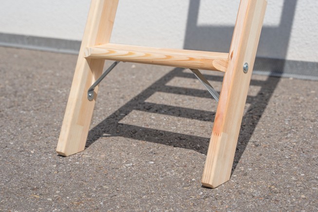 MUNK Holz Stufen-Anlegeleiter