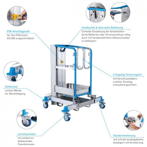 Zarges Arbeitsbühne Liftmaster U