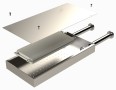 Eichenwald Modell 70 Gartendusche Elba mit WPC Plattform sandfarbig Eichenwald Modell 70 Gartendusche Elba mit WPC Plattform sandfarbig-small
