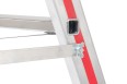 Hymer Stufenstehleiter mit Rollen 2x7 Stufen Hymer Stufenstehleiter mit Rollen 2x7 Stufen-small