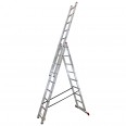 Krause Corda Aluminium-Vielzweckleiter 3x9 Sprossen-small