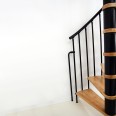 Minka Spindeltreppe Berlin in schwarz mit Buchenstufen bis 309cm Geschosshöhe Ø140cm Minka Spindeltreppe Berlin in schwarz mit Buchenstufen bis 309cm Geschosshöhe Ø140cm-small
