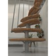 Minka Raumspartreppe Monte Carlo 35 - 293,8cm Geschosshöhe Buche Weiß Minka Raumspartreppe Monte Carlo 35 - 293,8cm Geschosshöhe Buche Weiß-small