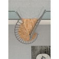 Minka Spindeltreppe Paris 38 - 282cm Geschosshöhe Buche Grau 140cm Durchmesser Minka Spindeltreppe Paris 38 - 282cm Geschosshöhe Buche Grau 140cm Durchmesser-small
