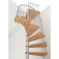 Minka Spindeltreppe Spiral Smart 38 - 305,5cm Geschosshöhe Buche Weiß 100cm Durchmesser Minka Spindeltreppe Spiral Smart 38 - 305,5cm Geschosshöhe Buche Weiß 100cm Durchmesser-small
