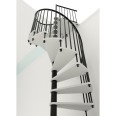 Minka Spindeltreppe Spiral Smart 38 - 305,5cm Geschosshöhe Weiß Schwarz 120cm Durchmesser Minka Spindeltreppe Spiral Smart 38 - 305,5cm Geschosshöhe Weiß Schwarz 120cm Durchmesser-small