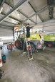 MUNK Stufen- Mehrzweckleiter mit Wandlaufrollen und Nivello® Traverse 3x6 Stufen MUNK Stufen- Mehrzweckleiter mit Wandlaufrollen und Nivello® Traverse 3x6 Stufen-small