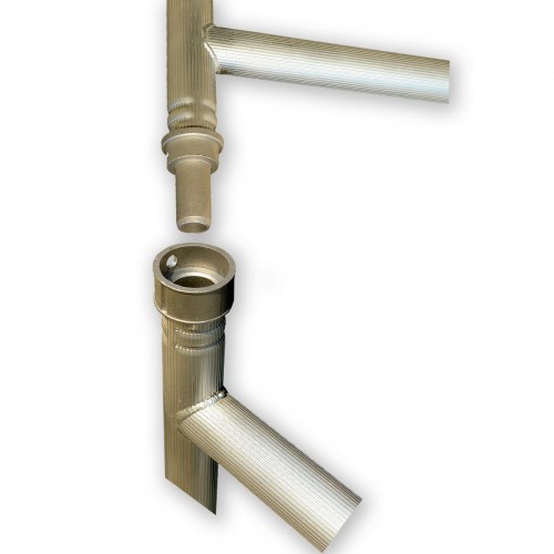 Facal Fahrgerüst CAPO-1/M mit Treppenverstellung, 60x210,6cm Bühne 4,25m AH