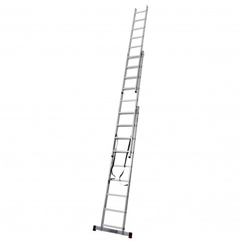 Krause Corda Mehrzweckleiter mit Treppenfunktion 3x9 Sprossen