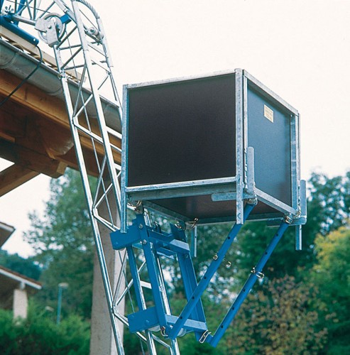 Siedra Bau Materialaufzug BA 150 ST Apache 11m komplett