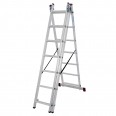 Krause Corda Aluminium-Vielzweckleiter 3x7 Sprossen-small