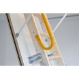 Minka Bodentreppe Complete aus Fichte mit U-Wert 1,1 W/m2K 220-280cm Raumhöhe 120x60cm Deckenöffnung Minka Bodentreppe Complete aus Fichte mit U-Wert 1,1 W/m2K 220-280cm Raumhöhe 120x60cm Deckenöffnung-small