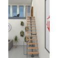 Minka Mittelholmtreppe Joker 35 - 304cm Geschosshöhe Buche Grau Minka Mittelholmtreppe Joker 35 - 304cm Geschosshöhe Buche Grau-small