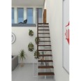 Minka Mittelholmtreppe Joker 35 - 304cm Geschosshöhe Walnuss Weiß Minka Mittelholmtreppe Joker 35 - 304cm Geschosshöhe Walnuss Weiß-small