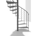 Minka Spindeltreppe Milano 42 - 300,3cm Geschosshöhe Grau 160cm Durchmesser Minka Spindeltreppe Milano 42 - 300,3cm Geschosshöhe Grau 160cm Durchmesser-small