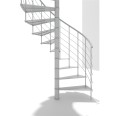 Minka Spindeltreppe Milano 42 - 300,3cm Geschosshöhe Weiß 160cm Durchmesser Minka Spindeltreppe Milano 42 - 300,3cm Geschosshöhe Weiß 160cm Durchmesser-small