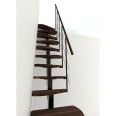 Minka Mittelholmtreppe Quatro Turn 38 - 298cm Geschosshöhe Walnuss Schwarz Minka Mittelholmtreppe Quatro Turn 38 - 298cm Geschosshöhe Walnuss Schwarz-small