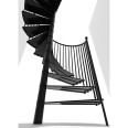Minka Spindeltreppe Portofino 42 - 300,3cm Geschosshöhe Schwarz 160cm Durchmesser Minka Spindeltreppe Portofino 42 - 300,3cm Geschosshöhe Schwarz 160cm Durchmesser-small