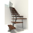 Minka Mittelholmtreppe Comfort Top Turn 37 - 312cm Geschosshöhe Walnuss Grau Minka Mittelholmtreppe Comfort Top Turn 37 - 312cm Geschosshöhe Walnuss Grau-small
