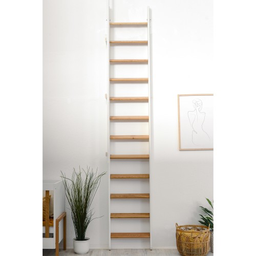 Minka Wangentreppe Flexiblo 300cm max. Geschosshöhe Eiche Weiß