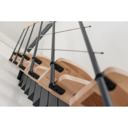 Minka Mittelholmtreppe Quatro 38 - 298cm Geschosshöhe