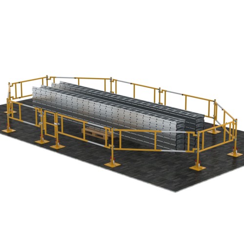Munk FlexxGuard Sicherheitsgeländer teleskopierbar im Baukastensystem 1800-2500mm