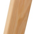 Hymer Holz Sprossenstehleiter mit Eimerhaken zweiseitig begehbar Hymer Holz Sprossenstehleiter mit Eimerhaken zweiseitig begehbar-small