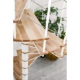 Minka Spindeltreppe Fusion 37 - 295cm Geschosshöhe Eiche Schwarz 160cm Durchmesser Minka Spindeltreppe Fusion 37 - 295cm Geschosshöhe Eiche Schwarz 160cm Durchmesser-small