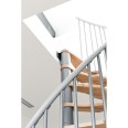 Minka Spindeltreppe Metallica Smart 38 - 305,5cm Geschosshöhe Buche Weiß Minka Spindeltreppe Metallica Smart 38 - 305,5cm Geschosshöhe Buche Weiß-small