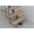 Minka Mittelholmtreppe Comfort Top 37 - 312cm Geschosshöhe Buche Grau Minka Mittelholmtreppe Comfort Top 37 - 312cm Geschosshöhe Buche Grau-small