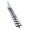 Minka Mittelholmtreppe Comfort Top 37 - 312cm Geschosshöhe Walnuss Grau Minka Mittelholmtreppe Comfort Top 37 - 312cm Geschosshöhe Walnuss Grau-small